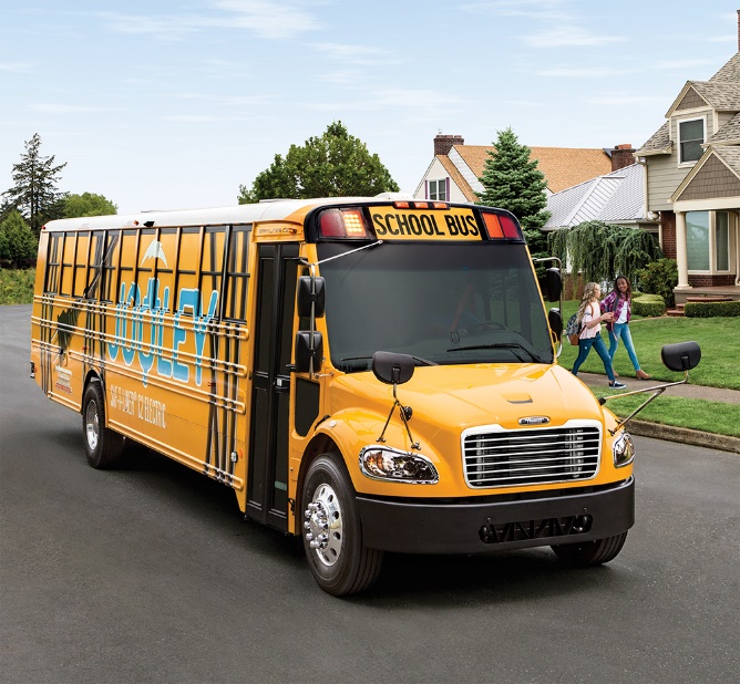 electric school bus